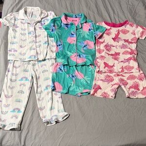 Disney Short-Sleeve & Long Pajama Bundle